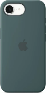 Apple silicone case для iPhone 16e sea green