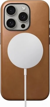 Nomad modern Leather case для Apple iPhone 16 Pro Max English Tan