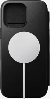 Nomad modern Leather Folio для Apple iPhone 16 Pro black