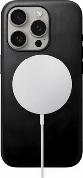 Nomad modern Leather case для Apple iPhone 16 Pro black