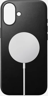 Nomad modern Leather case для Apple iPhone 16 black