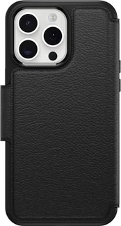 Otterbox Strada Folio MagSafe (Non-Retail) для Apple iPhone 15 Pro Max Shadow Black