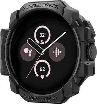 Spigen Rugged Armor Pro для Google Pixel Watch 3 (45mm) Matte Black