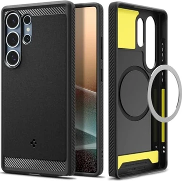 Spigen Rugged Armor MagFit для Samsung Galaxy S25 Ultra Matte Black