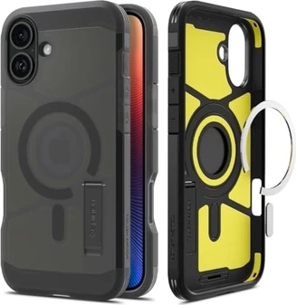 Spigen Tough Armor AI (MagFit) для Apple iPhone 16 frost Black