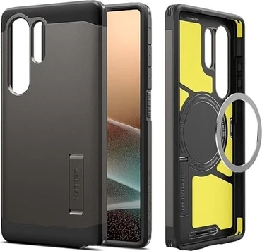 Spigen Tough Armor AI MagFit для Samsung Galaxy S25 Ultra gunmetal