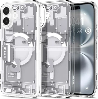 Spigen Ultra hybrid Zero One MagFit для Apple iPhone 16 white