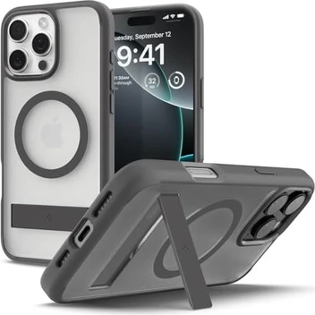 Spigen Ultra hybrid S (MagFit) для Apple iPhone 16 Pro Max frost Gray