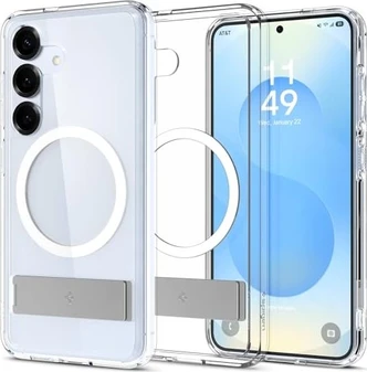 Spigen Ultra hybrid S MagFit для Samsung Galaxy S25 clear white