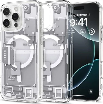 Spigen Ultra hybrid Zero One MagFit для Apple iPhone 16 Pro Max white
