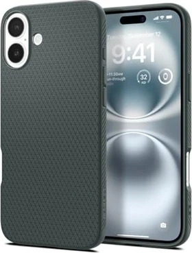 Spigen liquid Air для Apple iPhone 16 Plus Abyss Green