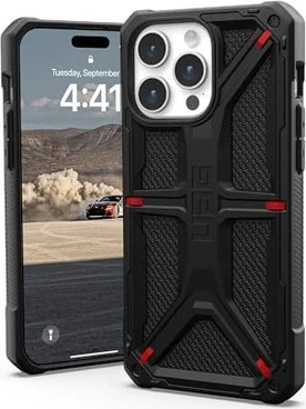 UAG Monarch Pro Kevlar case для Apple iPhone 15 Pro Max Kevlar Black