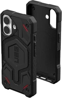 UAG Monarch Pro Kevlar case with MagSafe для Apple iPhone 16 Kevlar Black