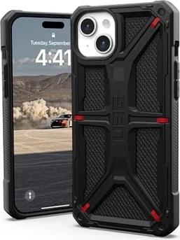 UAG Monarch Pro Kevlar case для Apple iPhone 15 Plus Kevlar Black