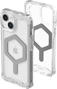 UAG Plyo case with MagSafe для Apple iPhone 15 Ice/silver