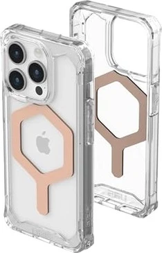 UAG Plyo case with MagSafe для Apple iPhone 15 Pro Ice/rose gold