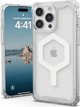 UAG Plyo case with MagSafe для Apple iPhone 15 Pro Max Ice/white