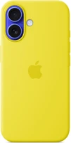 Apple silicone case with MagSafe для iPhone 16 star fruit