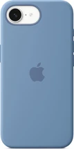 Apple silicone case для iPhone 16e winterblau