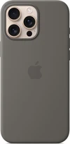 Apple silicone case with MagSafe для iPhone 16 Pro Max stone grey