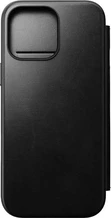 Nomad modern Horween Leather Folio для Apple iPhone 16 Pro Max black