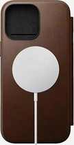 Nomad modern Leather Folio для Apple iPhone 16 Pro brau