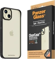 PanzerGlass clear case D3O Black Edition для Apple iPhone 15 Plus transparent/black
