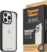 PanzerGlass clear case D3O Black Edition для Apple iPhone 15 Pro transparent/black