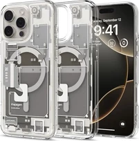 Spigen Ultra hybrid Zero One MagFit для Apple iPhone 16 Pro Max natural titanium