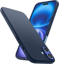 Spigen liquid Air для Apple iPhone 16 Navy Blue