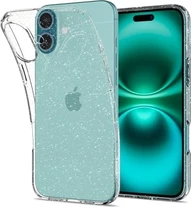 Spigen liquid Crystal Glitter для Apple iPhone 16 Plus Crystal quartz