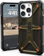 UAG Monarch Pro Kevlar case для Apple iPhone 15 Pro Kevlar Elemental Green