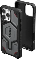 UAG Monarch Pro Kevlar case with MagSafe для Apple iPhone 16 Pro Max Kevlar Silver