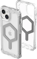 UAG Plyo case with MagSafe для Apple iPhone 15 Ice/silver