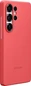 Samsung Silicone case для Galaxy S25 Ultra red