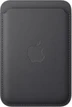 Apple iPhone Feingewebe wallet with MagSafe black