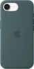 Apple silicone case для iPhone 16e sea green