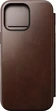 Nomad modern Horween Leather Folio для Apple iPhone 16 Pro Max Rustic Brown