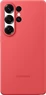 Samsung Silicone case для Galaxy S25 Ultra red