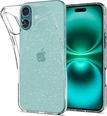 Spigen liquid Crystal Glitter для Apple iPhone 16 Plus Crystal quartz
