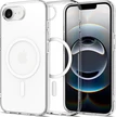 Spigen liquid Crystal MagFit для Apple iPhone 16e clear white