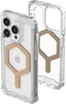 UAG Plyo case with MagSafe для Apple iPhone 15 Pro Ice/gold