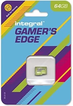 Integral Gamer's Edge R100/W50 microSDXC 64GB, UHS-I U3, Class 10