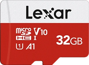 Lexar E-Serie R100 microSDHC 32GB Kit, UHS-I U1, A1, Class 10