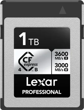 Lexar Professional SILVER R3600/W3000 CFexpress 4.0 Type B 1TB