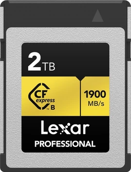 Lexar Professional GOLD R1900/W1500 CFexpress 2.0 Type B 2TB