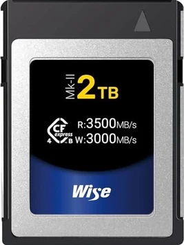 Wise Advanced CFX4-B Series Mk-II R3500/W3000 CFexpress 4.0 Type B 2TB