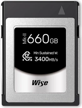 Wise Advanced CFX4-B PRO Series Mk-II R3700/W3600 CFexpress 4.0 Type B 660GB