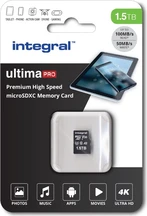 Integral Premium High Speed R100/W50 microSDXC 1.5TB, UHS-I U3, A1, Class 10