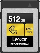 Lexar Professional GOLD R1750/W1500 CFexpress 2.0 Type B 512GB